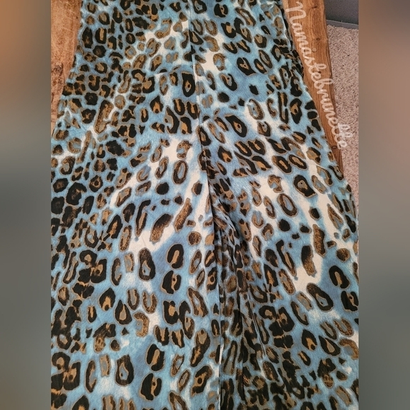 NWOT Raga Anthropologie  Wide Leg Jumpsuit Leopard Cheetah Print - Picture 9 of 10